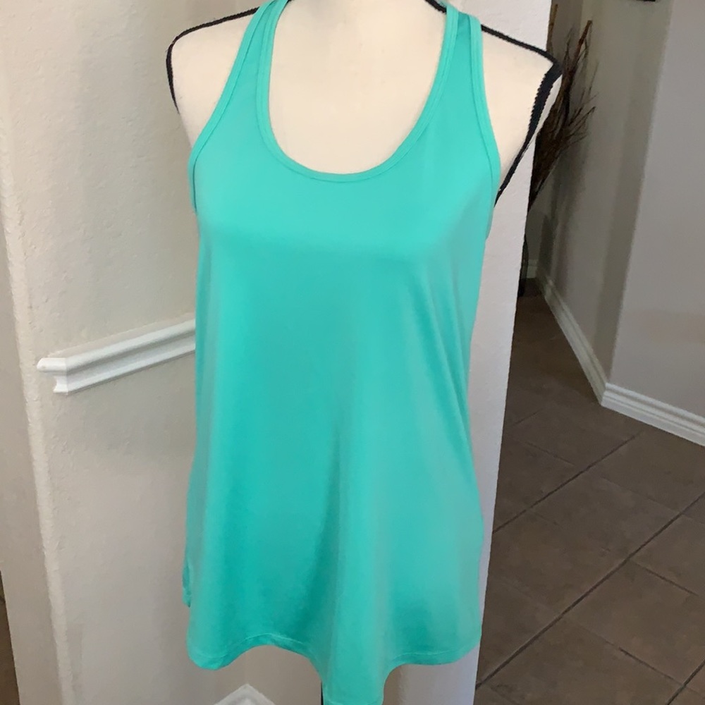 Fila green athletic sleeveless razorback tank top Size M